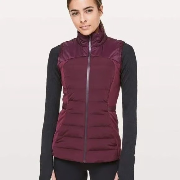 lululemon athletica Jackets & Blazers - Lululemon Down For It All Vest in Purple